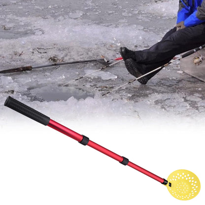 Drift Fishing Shop DECOHS Adjustable Ice Fishing Skimmer Scoop – Long Handle Ice Fishing Gear