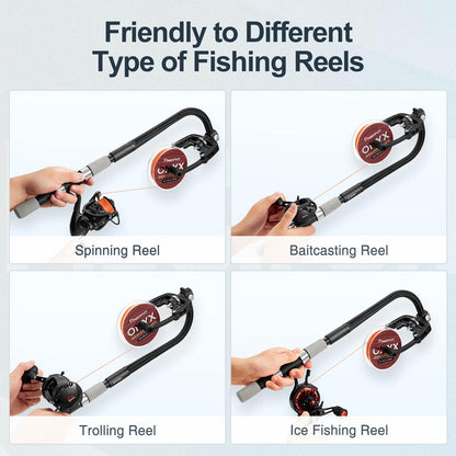 Drift Fishing Shop Piscifun Fishing Line Winder Spooler – Automatic Spooling Station for Spinning Reels